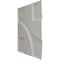 Ekena Millwork 19 5/8in. W x 19 5/8in. H Nestor EnduraWall Decorative 3D Wall Panel Covers 2.67 Sq. Ft. WP20X20NEBCR - alternate 3